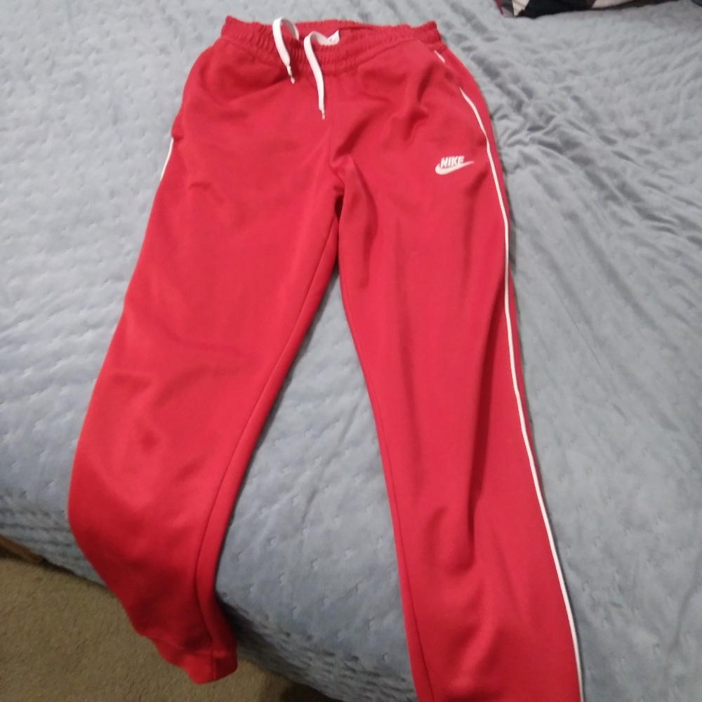 Nike Kids Red Track Pants